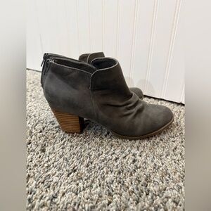 Report Charcoal Ankle Booties